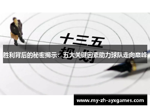 胜利背后的秘密揭示：五大关键因素助力球队走向巅峰
